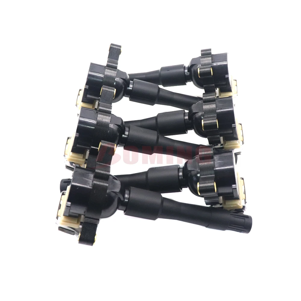 New Car Ignition Coil 1/6pcs 12131748017 For BMW 323CI IS CI 325I XI 328CI 330CI 525I 528I 530I 540I 740I 840CI 850CI M3 M5