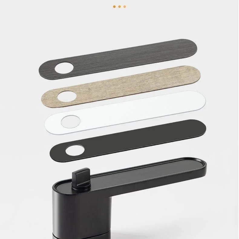 Imagem -05 - Fechaduras do Quarto Minimalistas Bloqueio de Absorção Magnética Mudo Interior Ecológico Pull up Door Handle