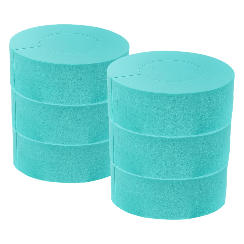 

6Pcs Curl Hair Sponge Set Gentle Non-Damaging Rollers for Heat-Free Styling -Shaped Hold Salon Quality Hair Curler Rings