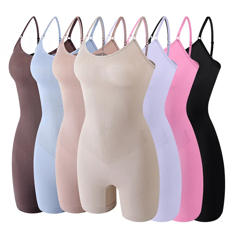 

Women's Shapewear Bodysuit Waist Trainer Shaping Bodysuit Tummy Control Seamless Sculpting Lifter Full Body Shaper 3pcs/lot