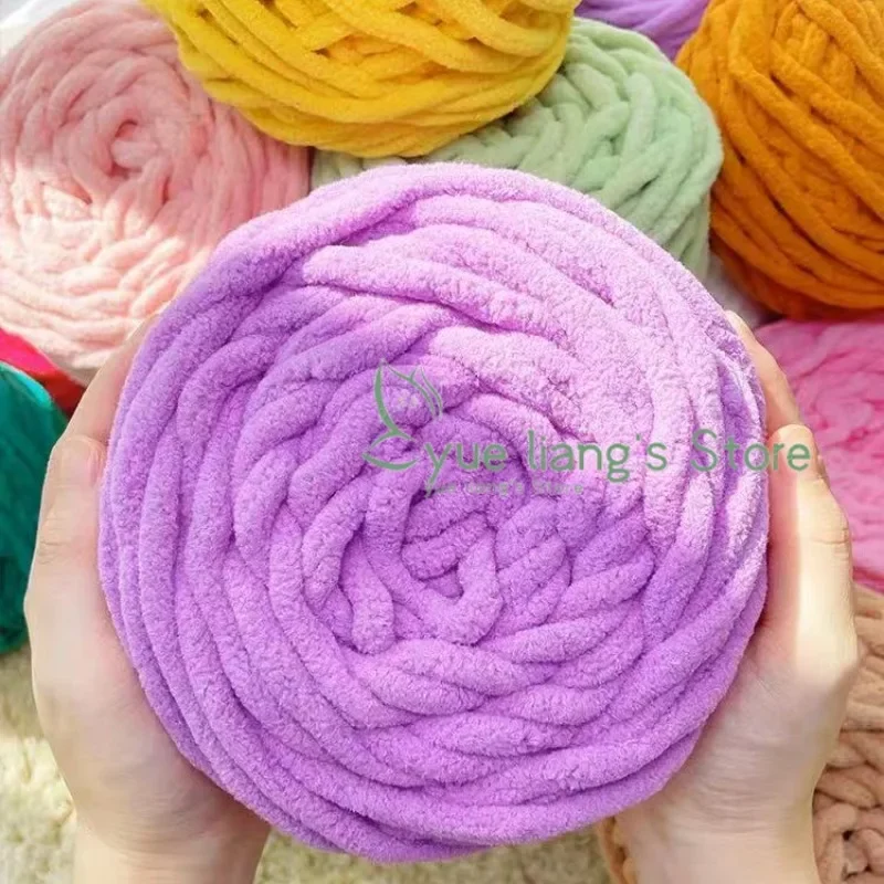 Kabarık 160g Buz Şerit İpliği, Tek Telli Kaba İplik İğnesi ve İplik Dokuma Battaniye Terlik İpliği Eşarp, Şapka Eşarp İpliği