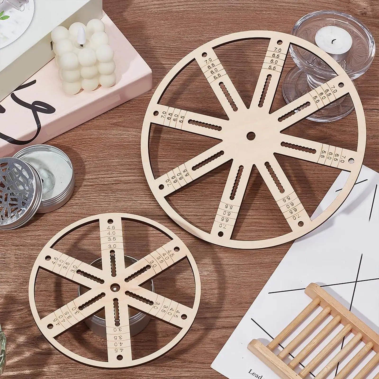 

Wick Centering Tool, Wooden Candle Wick Centering Device, Candle Making, Manual