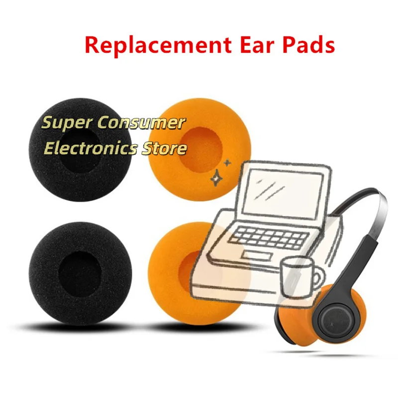 Upgrade Soft Foam Ear Pads for  KSC35/75/55, Extra Thick Comfort Replacement Cushions