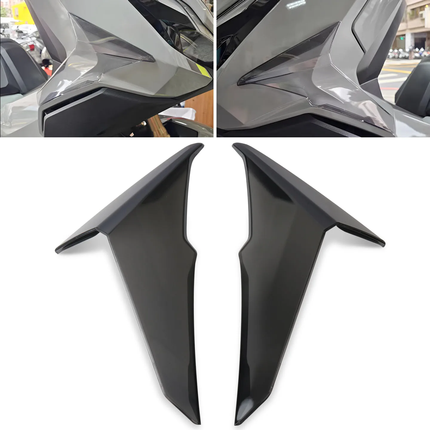 

Motorcycle Accessories Side Fairing Side Cover Wing Deflector Windshield Windscreen For ADV350 ADV 350 2022-2025