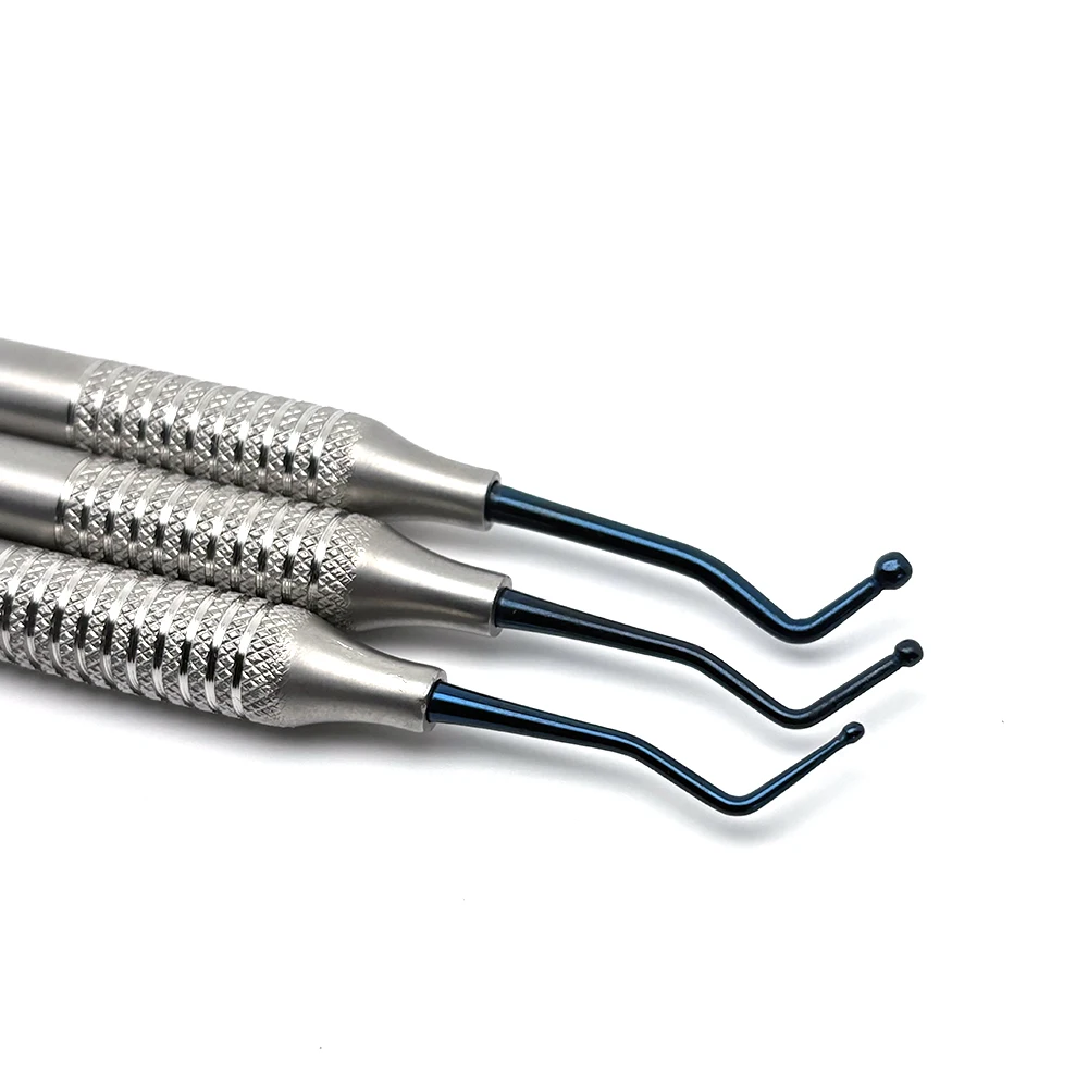 3 szt. Żywica kompozytowa dentystyczna szpatułka do napełniania żywicy zestaw do napełniania narzędzia do naprawy dentysty narzędzia do odbudowy stomatologii Instrument — zdjęcie 6