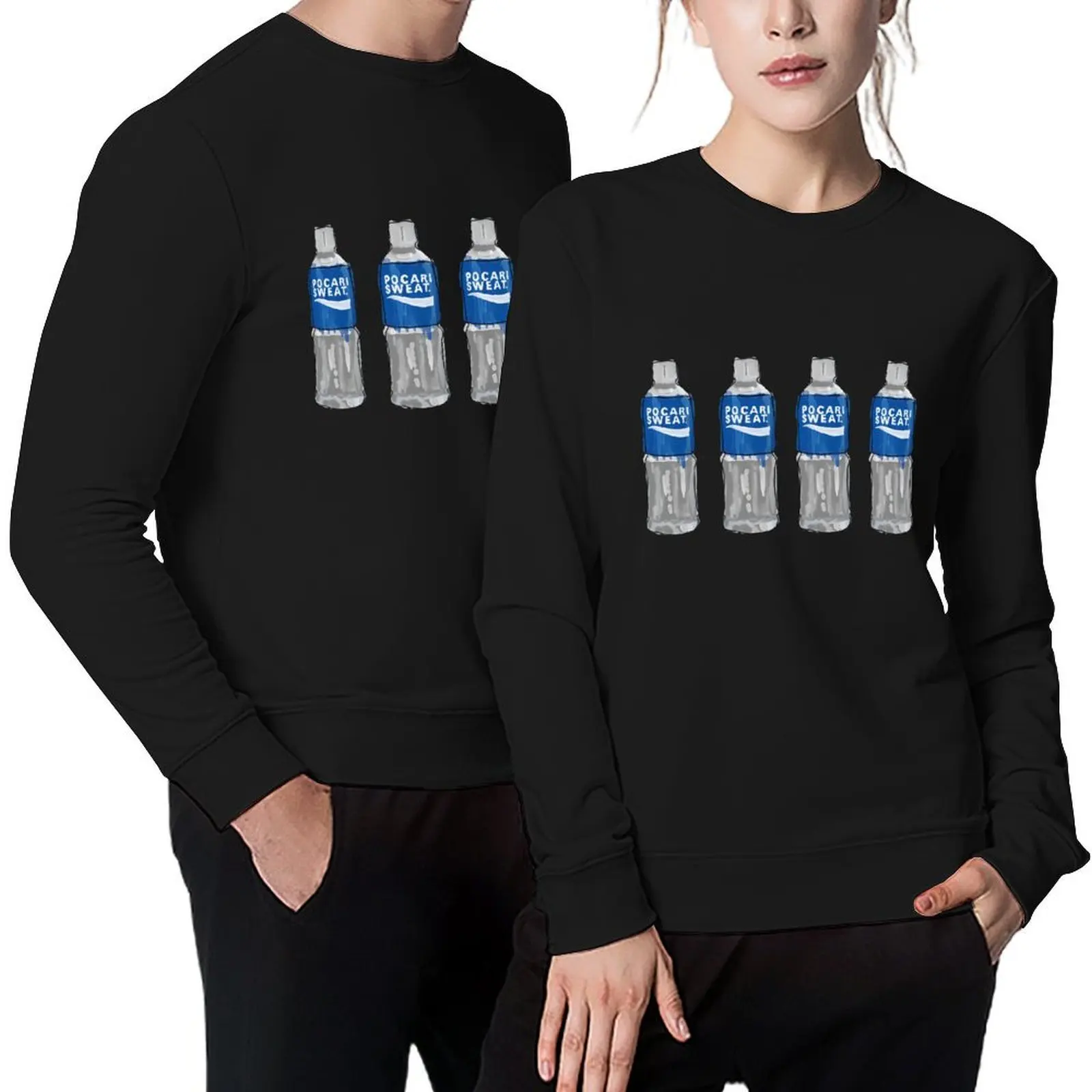 

Sweat Sweat Pocari Sweat Pullover autumn winter clothes japanese style korean autumn clothes sweatshirts