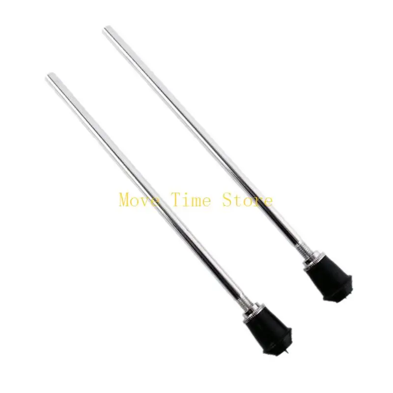 92ME Drummer Percussionist Bass Drum Leg Metal Risers Floor Foot Replacement Set