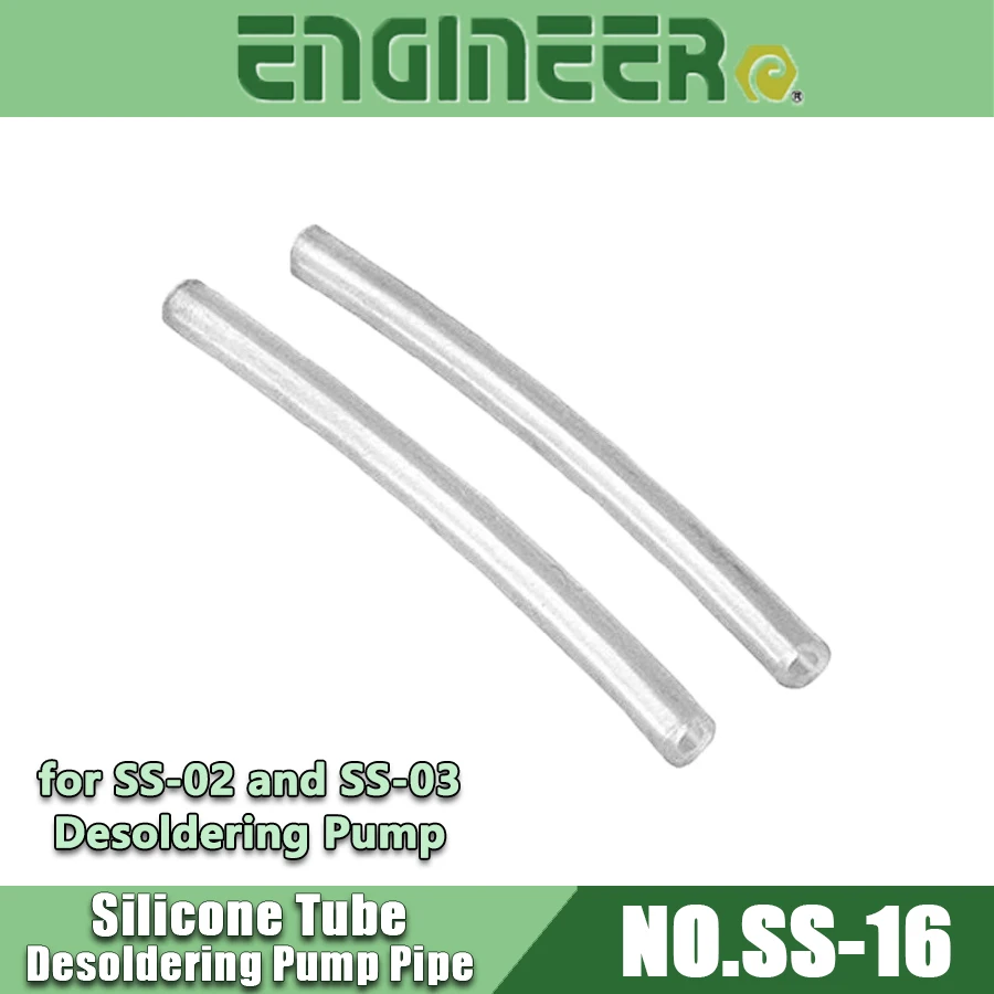 ENGINEER SS-16 Silicone Tube for SS-02 and SS-03 Desoldering Pump Pipe Spare Tube Japan Welding Repair Tool Accessories