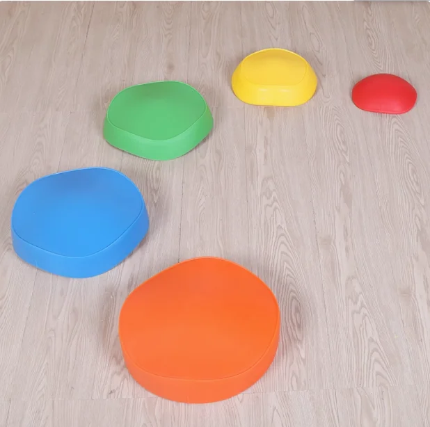 Gioco per bambini Crossing the River Stone Asilo per bambini Stepping Stone Indoor Outdoor Equilibrio Allenamento Giocattolo sportivo Regalo per i bambini