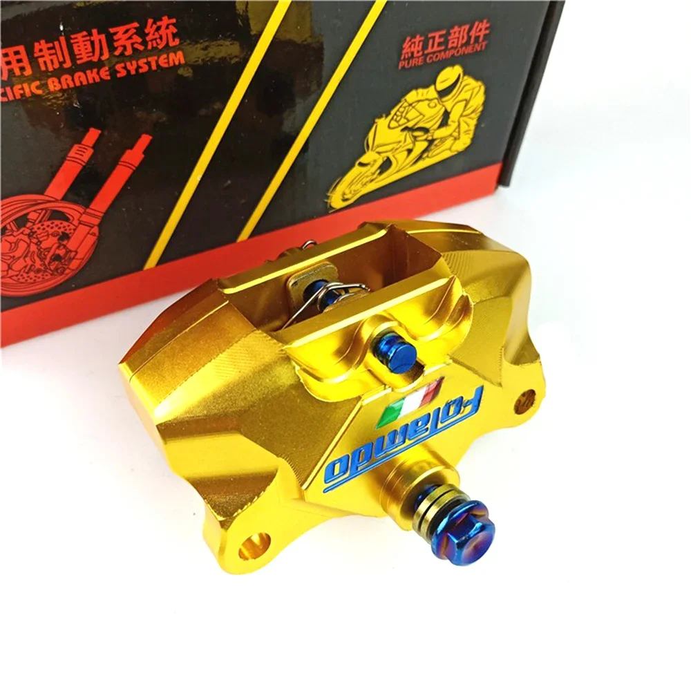 العالمي الجديد للدراجات النارية الفرامل الخلفية الفرجار P2x34mm 84 مللي متر جبل محوري لياماها كاواساكي دوكاتي هوندا سوزوكي تعديل #2