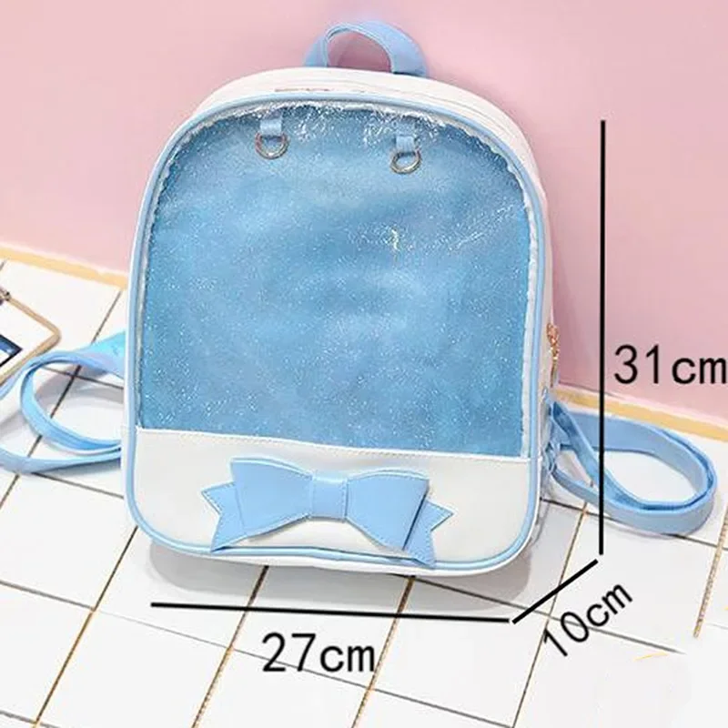 Mochila transparente Itabag para mujer, bolso japonés, mochila escolar para adolescentes, Bolsa Ita, Bolsa bonita Itabag