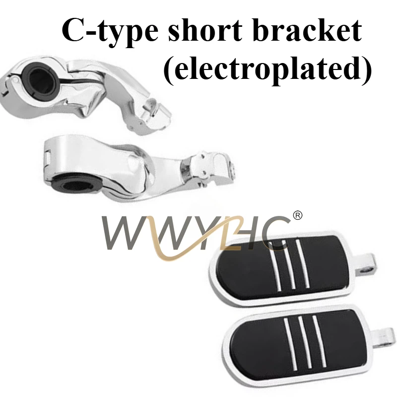 

Suitable for Glide Dual Light Road King Replacement Bumper Pedal Motorcycle Installation Guard Rest Cruise Pedals