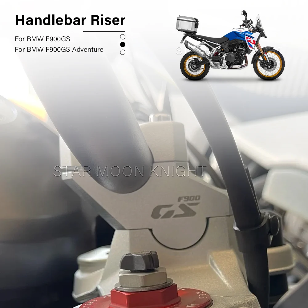 F 900 GS Handlebar Riser For BMW F900GS Adventure F 900GSA 2024- Motorcycle Handle bar Height Clamp Extension Adapter