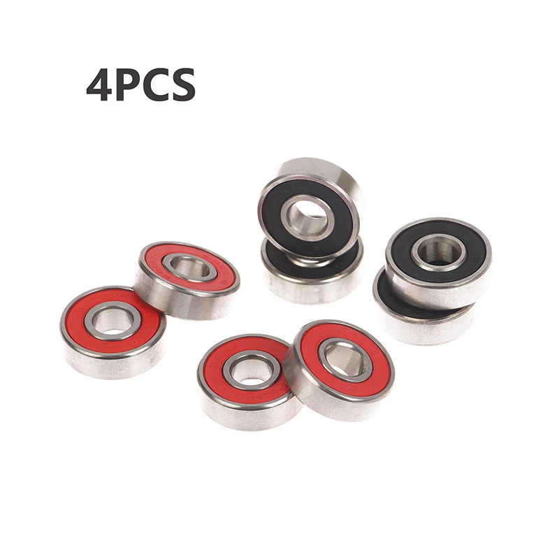 

4PCS 608 Bearing ABEC-11 Maintenance Outdoor Roller Skate Spare Accessories Skateboard Bearings Supply Wheel Sports
