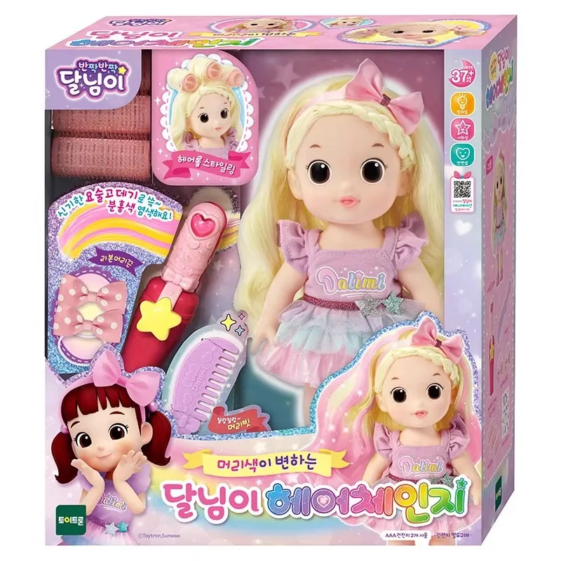 

Официальный набор для укладки волос Telerin, меняющий цвет: игрушка-кукла для моделирования жизни, ролевая игра — идеальный подарок для девочек