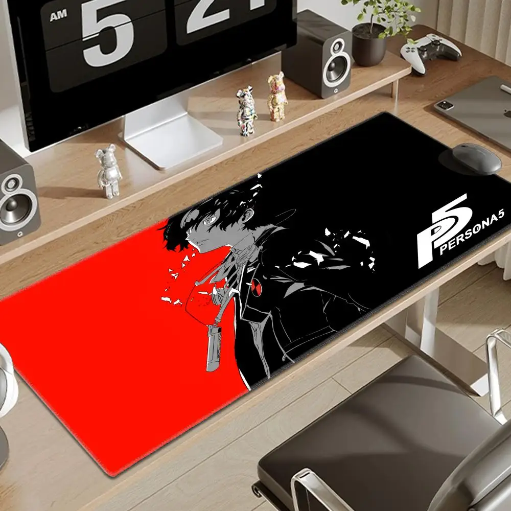 Persona 5 Mouse Pad Mousepad Large Gaming Mouse Pad LockEdge Thickened Computer Keyboard Table Desk Mat