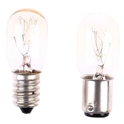 15W 220v Sewing Machine Light Bulb BA15D/ E14  Incandescent Lamp