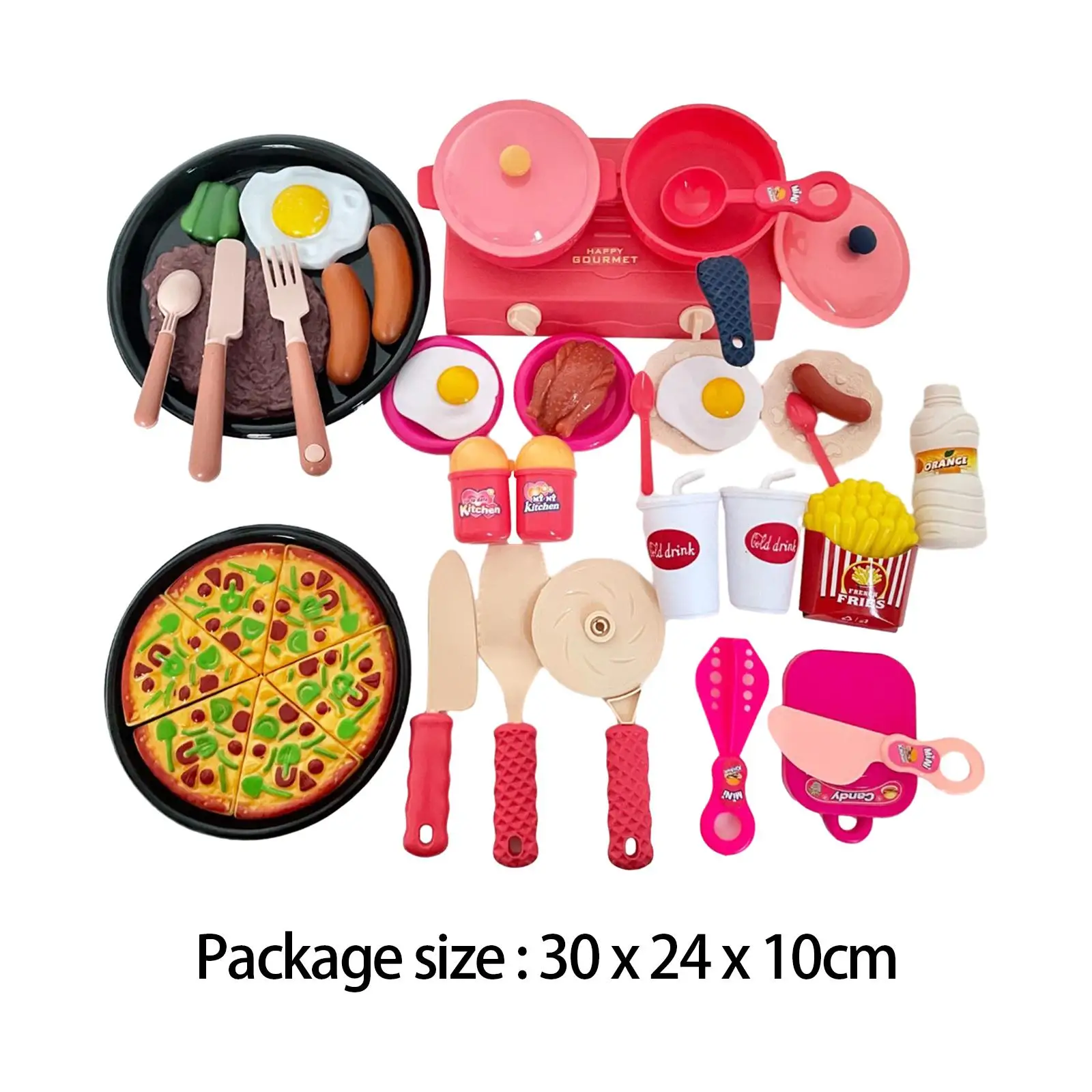 Kleinkinder-Küchenspielset, Modell, Küchenspielzeug für Mädchen, Jungen, Kleinkinder, Geburtstag