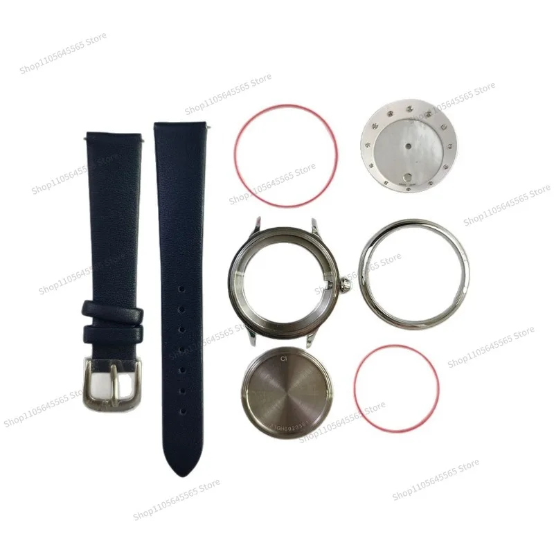 For Substitute Women's  Watch Case Stainless Steel Case Steel Case Accessories Suitable for F05 Watch Case Full Set