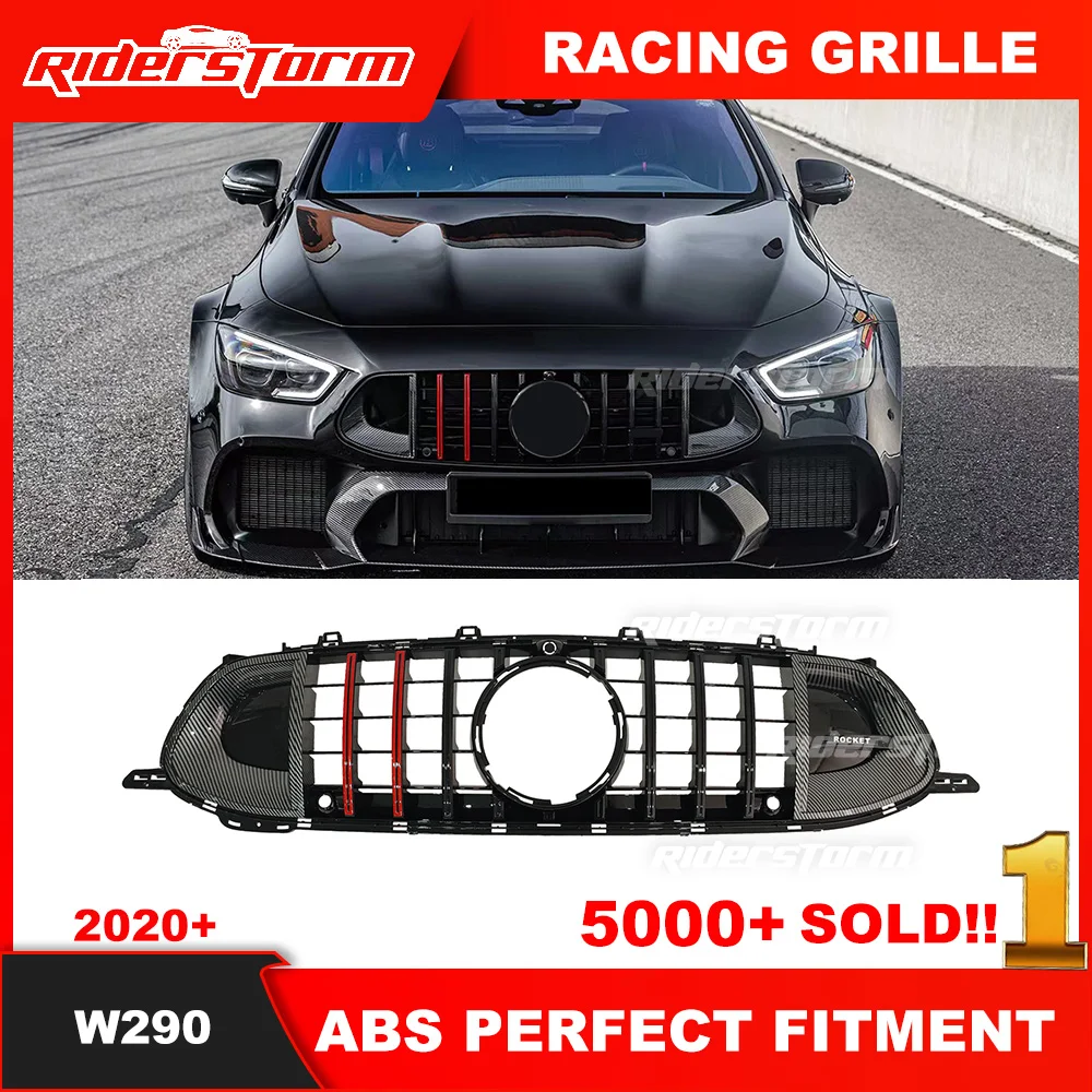 

Year 2020+ W290 Grille For merced A Style Gt Grille W290 Front Bumper Mesh Grille W290 panamerica Grille