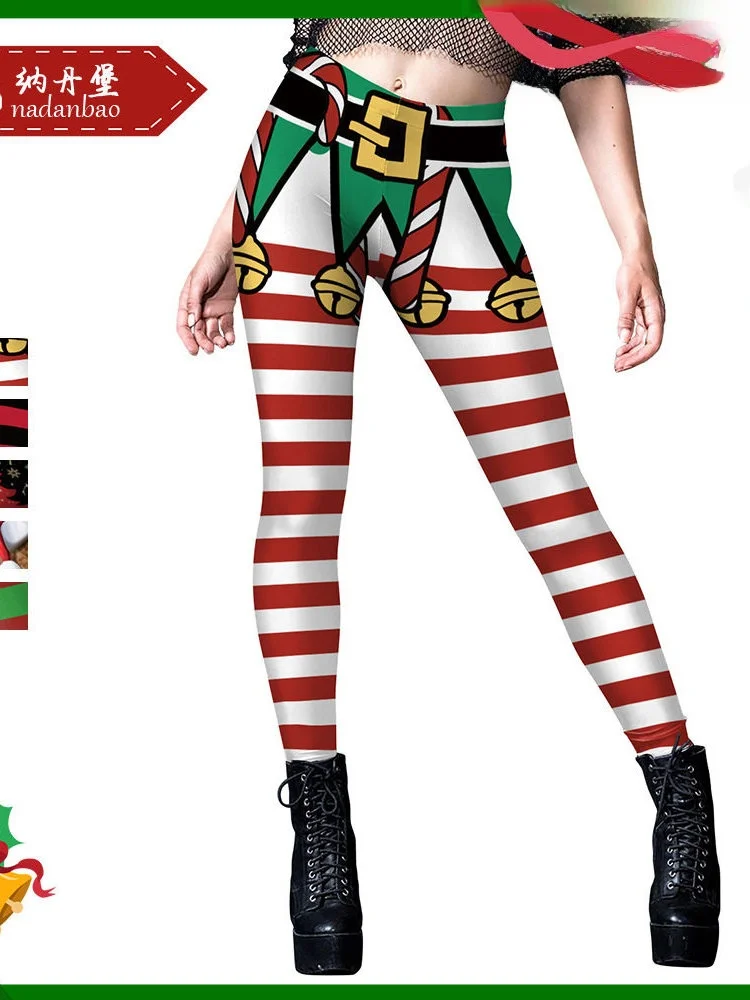 

Women's Yoga Pants Halloween Themed Trousers Spring 2024 Fashionable Leggings Bottom Wear Comfortable Fit High Waist