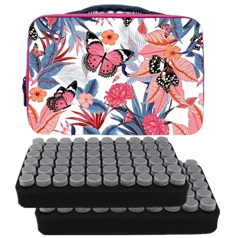 AF93-Коробка для хранения алмазной живописи, 120 слотов, аксессуары и инструменты для алмазной живописи, набор для 5D алмазной живописи, коробка для хранения