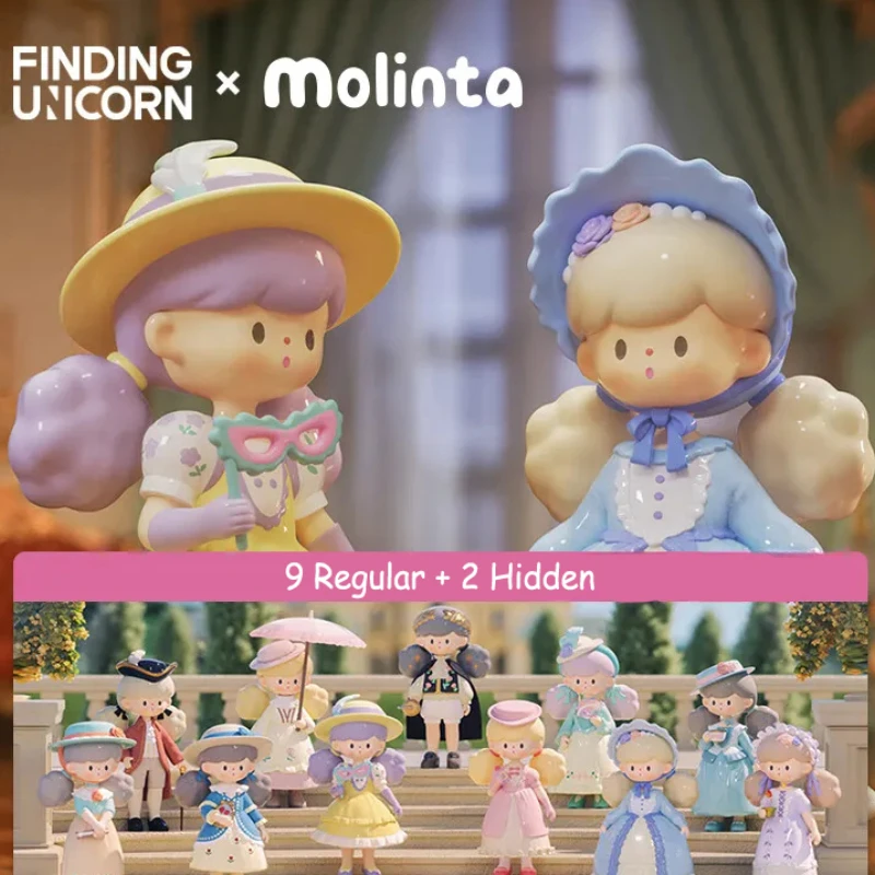 

Original Finding Unicorn Molinta Back To Rococo Series Surprise Blind Box Cartoon Designer Dolls Mistery Figure Kawaii Trendy