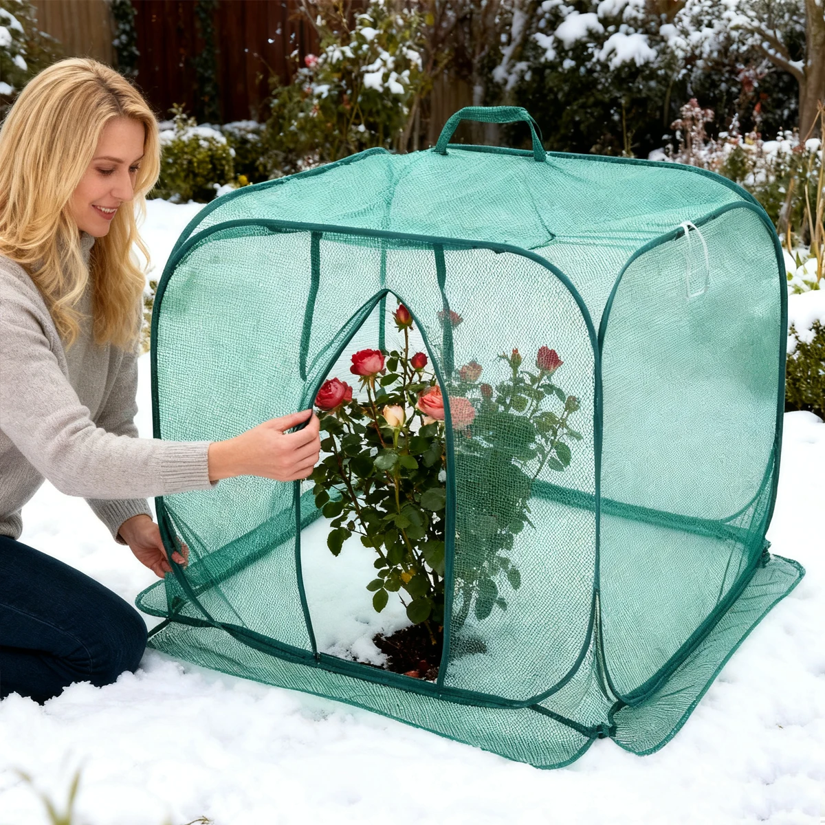 

Plant Tent Mini Grow Greenhouse Outdoor Small Garden Supplies Balcony Vegetable Greenhouses For Home Accessories Winter Indoor