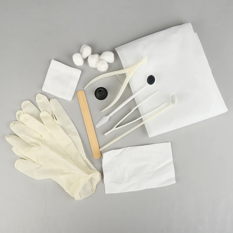 

1Set Disposable ENT Examination Kit, Medical Sterile ENT General-purpose Nose Endoscope, Laryngoscope, Otoscope