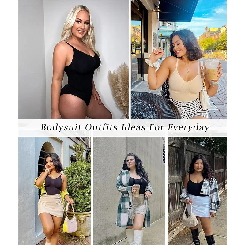 스컬핑 바디수트 쉐이프웨어 심리스 허리 트레이너 바디 쉐이퍼 여성용 뱃살 보정 힙업 코르셋 푸쉬업 캐미 란제리