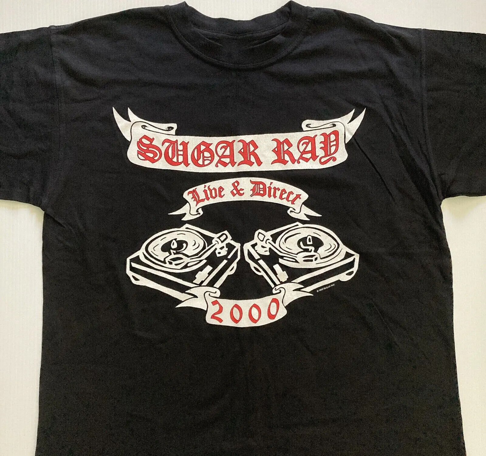 Sugar Ray - Live & Direct 2000 Band Shirt Black Unisex S-5XL RE369