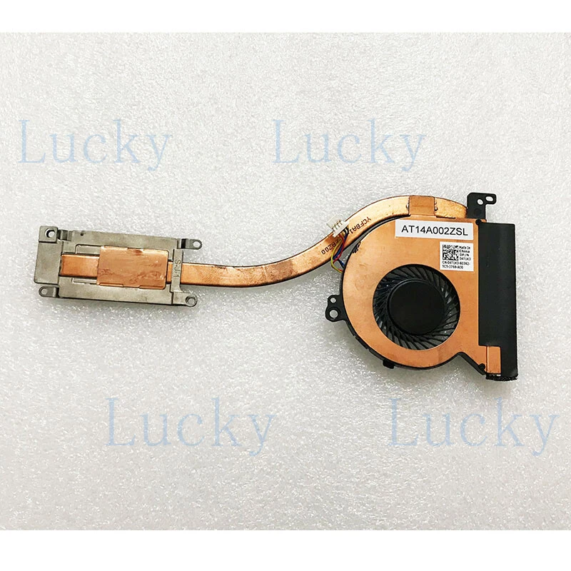 f   For Dell Latitude E7250 radiator E7250 fan cooling copper tube 04T1K3 4T1K3