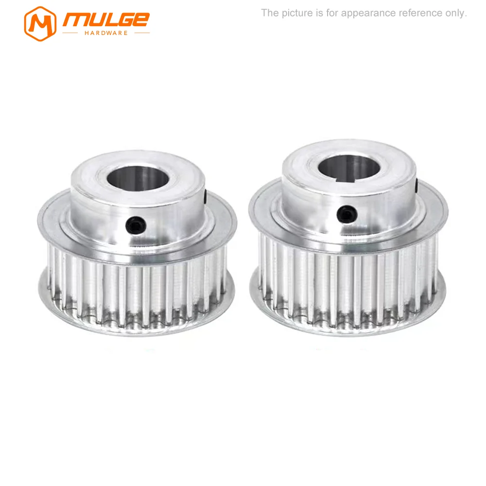 HTD 8M Synchronous Pulley 16T/18T/19Teeth Bore 8-20mm Teeth Pitch 8 mm For Width 25/30mm 8M Timing Belt