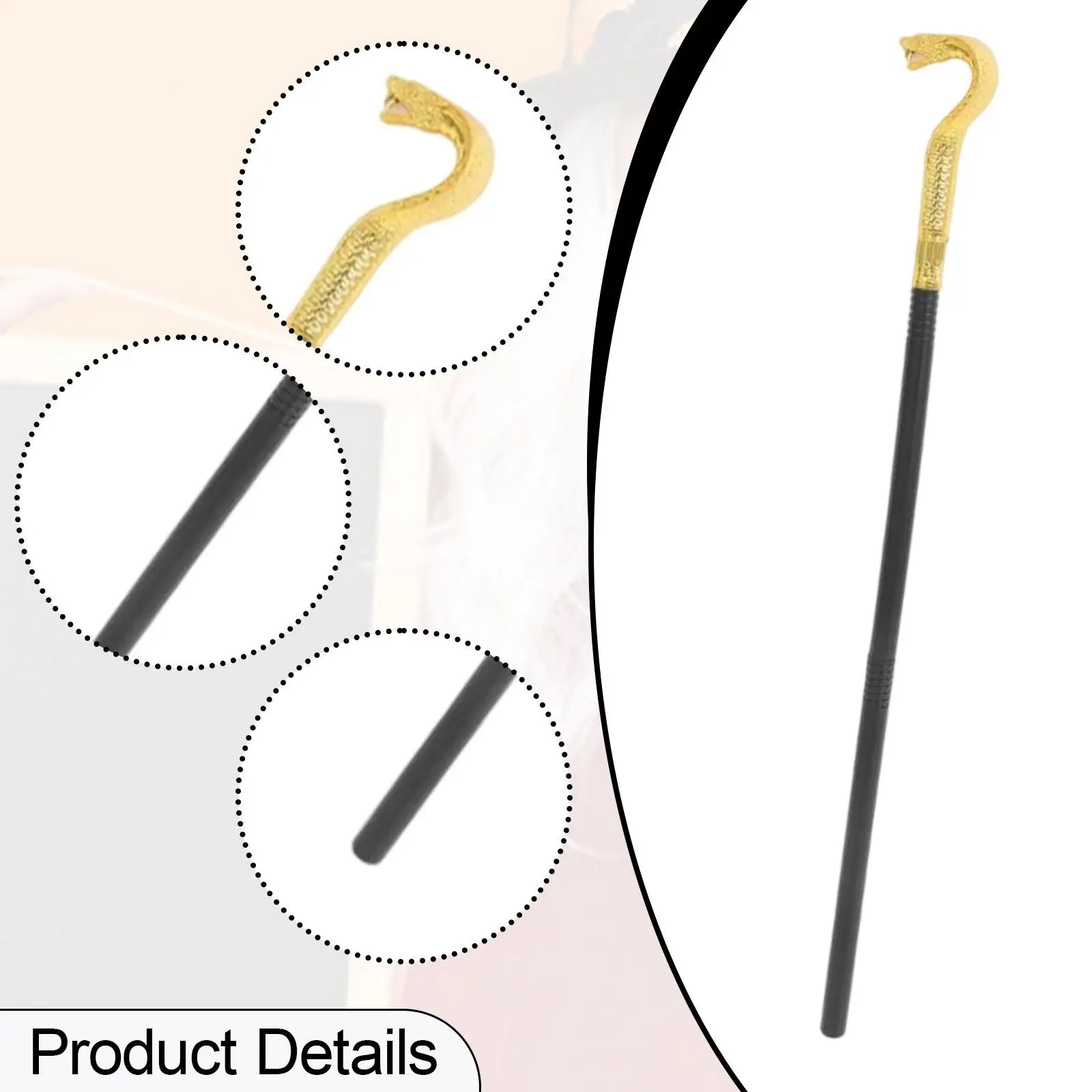 Halloween-Wandleiste für Männer in Schlangenkopfform für die Bühnenshow mit Hochzeitsthema