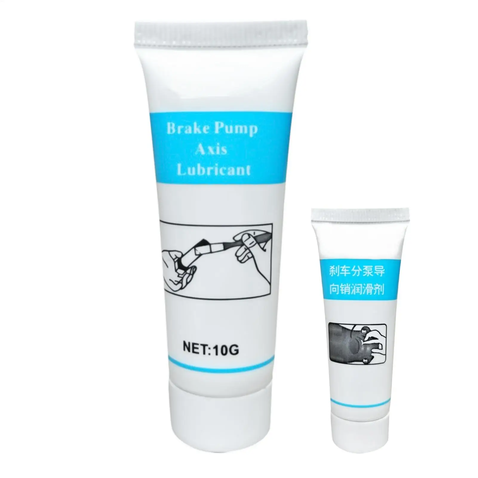 10 جرام الفرامل زيوت التشحيم اسطوانة دليل دبوس نظام الفرامل زيوت التشحيم أنبوب الشحوم مقاومة للحرارة وسادة الفرامل الشحوم منتجات العناية بالسيارات