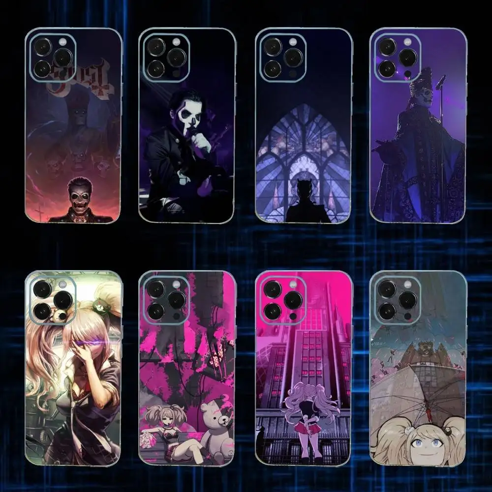

J-Junko Anime EnoshimaS Phone Case For iPhone17,16,15,14,13,12,11 Plus,Pro Max Soft Transparent Cover