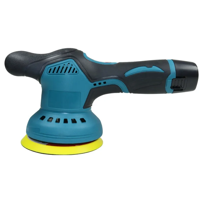 KOTUMY Wireless Handheld Eccentric Polisher, 12V Li‑ion Variable‑Speed Electric Waxing Machine for Automotive Surface Beauty