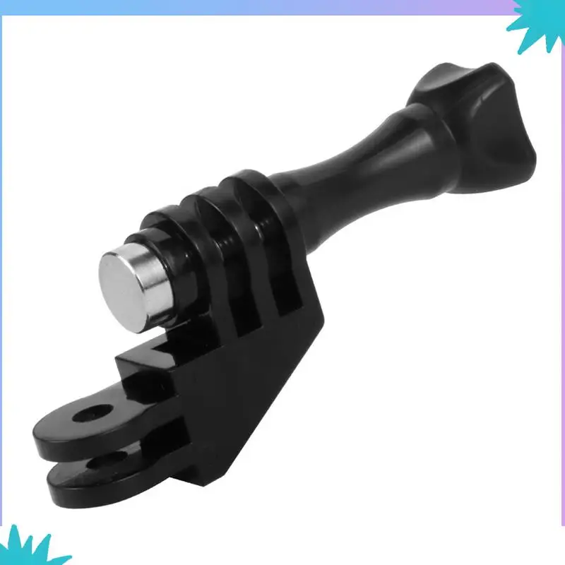 Abzw para gopro 13 12 11 câmera de ação 360 graus de rotação conjunta conector suporte 90 graus cotovelo tripé montagem parafuso adaptador