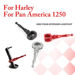 For Harley Pan America 1250 PA RA1250 S PA 1250 RA 1250 1250S Motorcycle Accessorie Kit Enlarger Side Stand Foot Pad Extension
