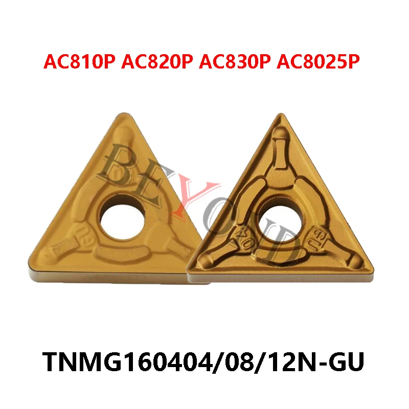 

TNMG160408N-GU AC820P AC810P AC830P AC8025P TNMG160404N-GU TNMG160412N-GU 100% Original Carbide Inserts Lathe Cutter TNMG 160408