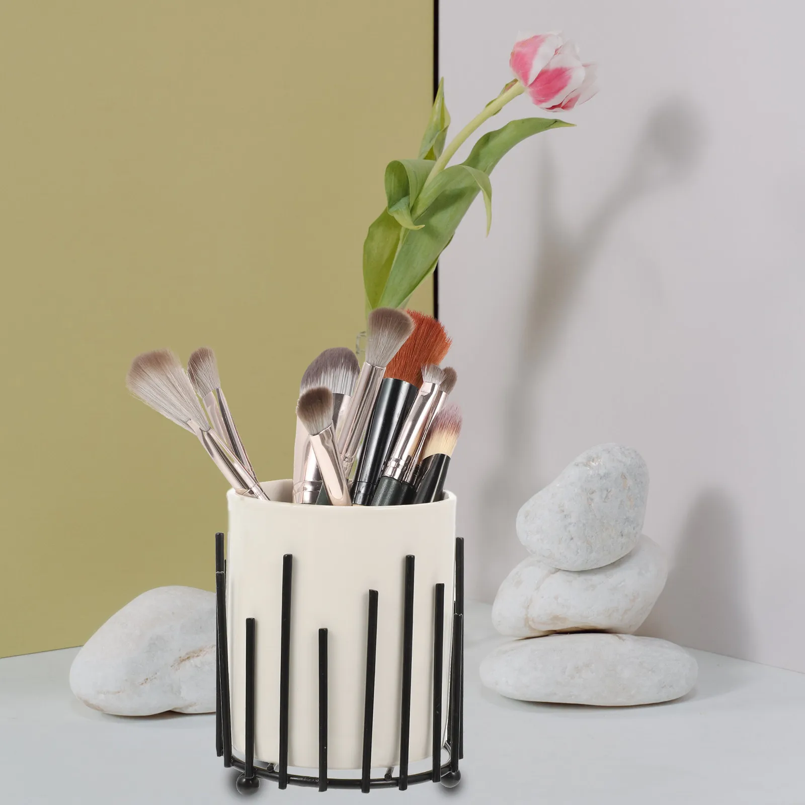 iron-art-pen-holder-sturdy-ceramic-makeup-brush-storage-desktop-organizer-for-office-study-bedroom-jewelry-container