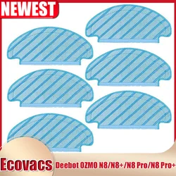 Mop Cloth Wipes for Ecovacs Deebot OZMO N8 N8+ N8 Pro N8 Pro+ T8 T8+ T8 AIVI T8 Max T9 T9+ Robot Vacuum Cleaner Accessories