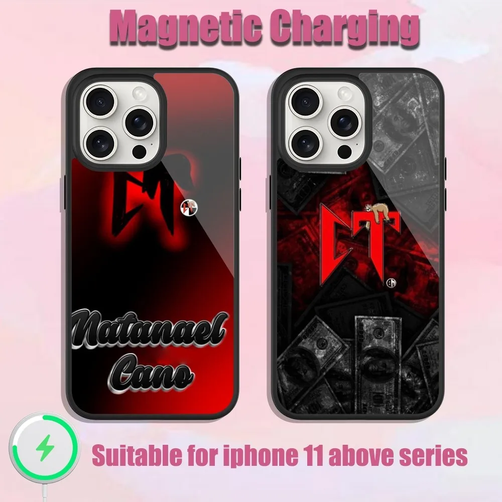 Hot N-Natanaels Canos Phone Case For iPhone 13 15 11 12 14 Plus Pro Max Glass Charging Magsafe Magnetic Cover