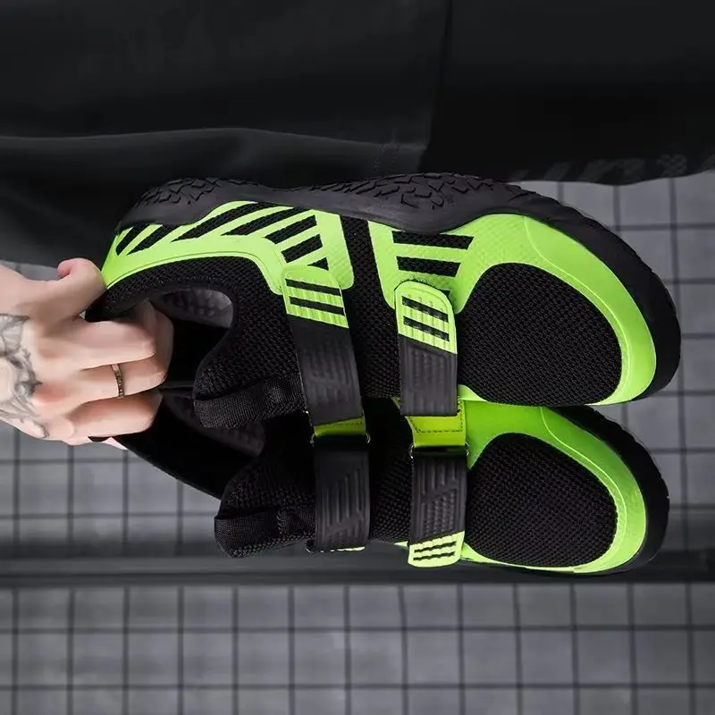 

Best Selling Gym Training Shoe Rubber Sole Weight Lifting Sneakers for Unisex Breathable Couples Squat Hard Pull Shoes