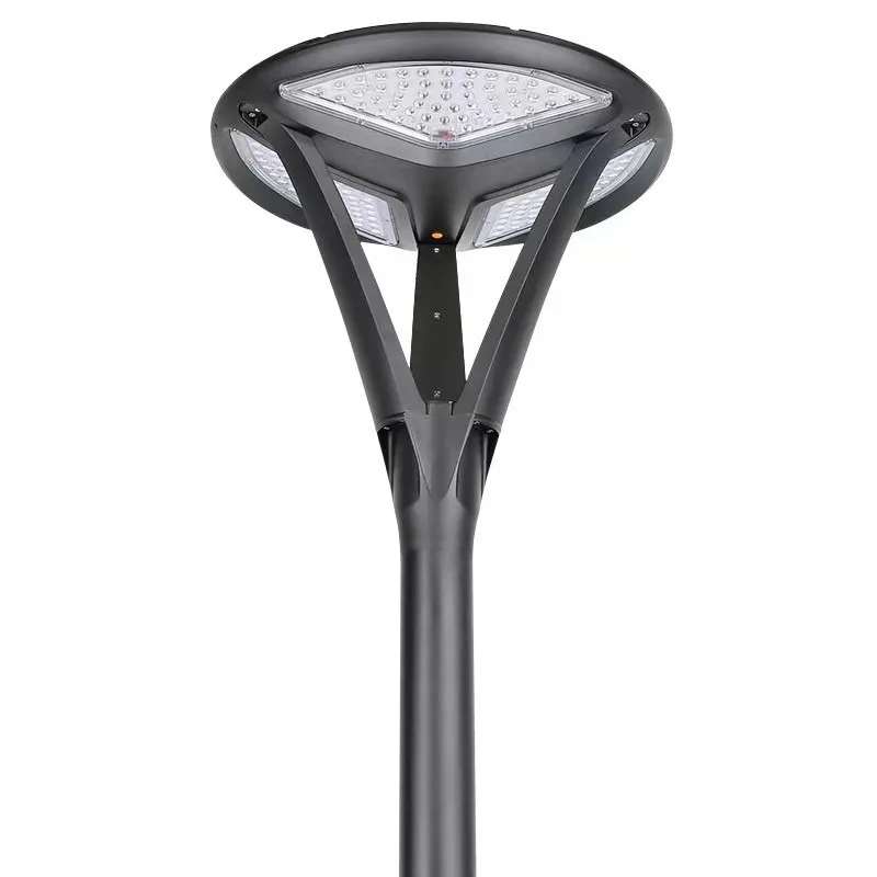 Square community solar street light, automatically bright in the dark, park source factory solar garden light