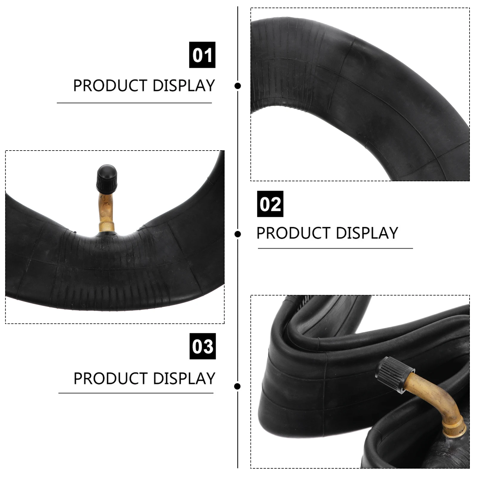 

4 Pcs Tire Tires Scooter Inflatable Inner Tube Thicken Tubes Electric Pneumatic Replacement Accessories