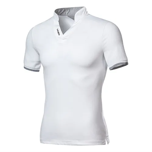 Camiseta de moda de verano para hombre, camiseta informal de manga corta con retazos, ropa para hombre, camisetas informales ajustadas de estilo Hip-Hop 7XL