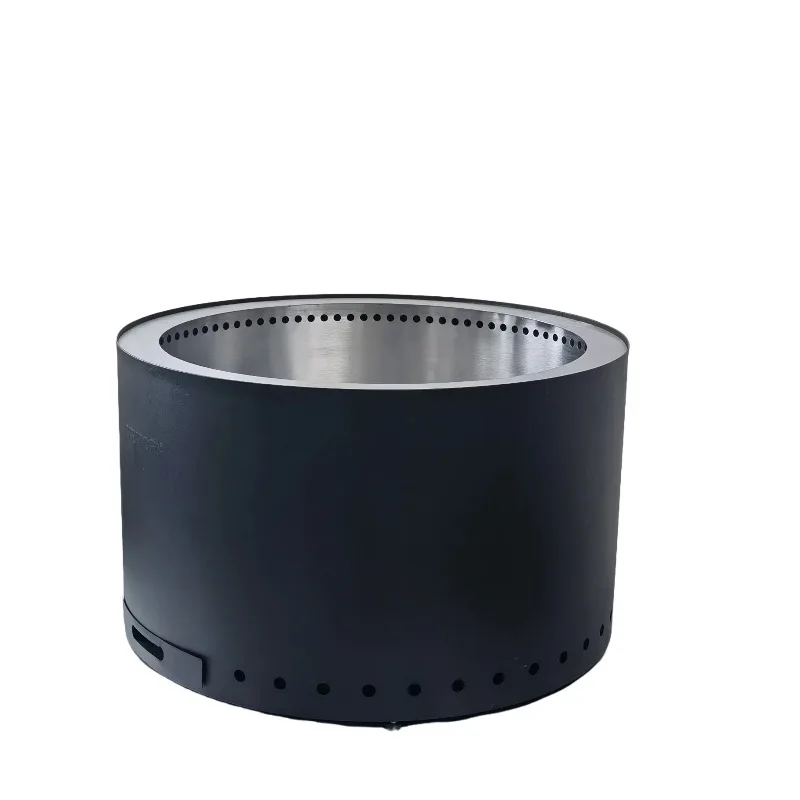 2026 Hot Sale Full Size Party Smokeless Fire Bowl Firewood Carbon Steel Outdoor Fire Pit with Ashtray