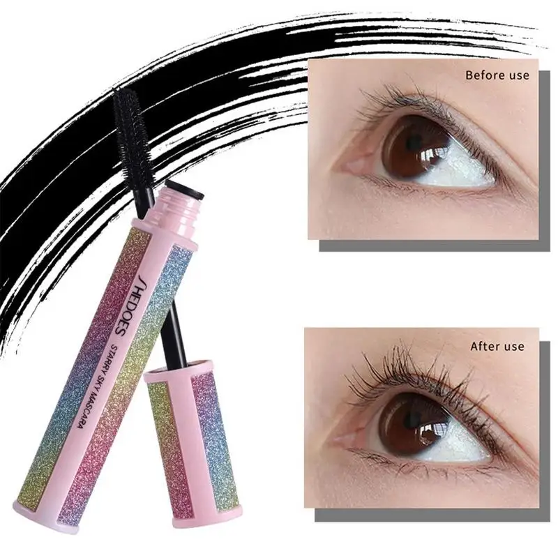 Lash Mascara Lash Makeup Mascara Lash Supplies Smudge Proof Curling Waterproof Long-Lasting For Outgoing Party Makeup Dating