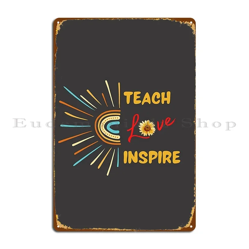 تعليم الحب إلهام التأكيدات الإيجابية أصدقاء مضحك Fyp لوحة معدنية جدارية تصميم اللوحة المخصصة تين تسجيل ملصق #1